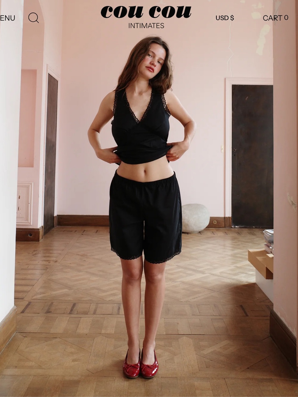 Cou Cou Intimates - The Bermuda Short XS